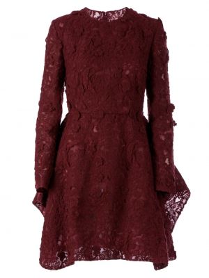 Коктейлна рокля бродирана с дантела Giambattista Valli