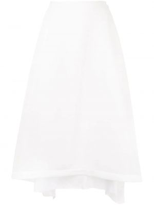 Džerzej sukňa Sulvam biela