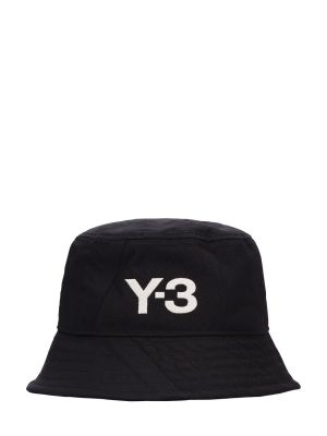 Nylonowy kapelusz Y-3 czarny