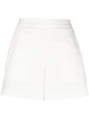 Plisserade shorts Federica Tosi vit