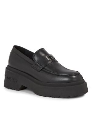 Loafers chunky Tommy Jeans nero