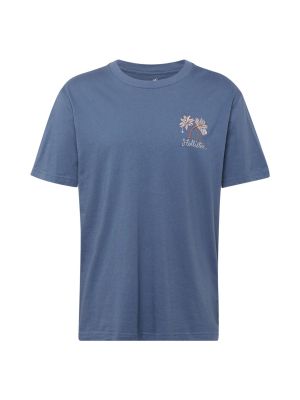 Marškinėliai Hollister mėlyna