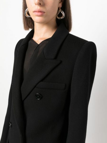 Cappotto di lana Isabel Marant nero