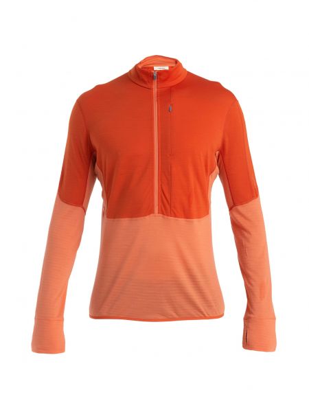 Αθλητική μπλούζα Icebreaker πορτοκαλί