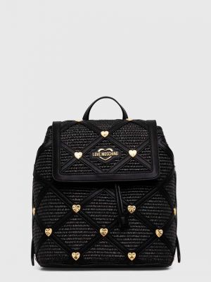 Однотонний рюкзак Love Moschino чорний