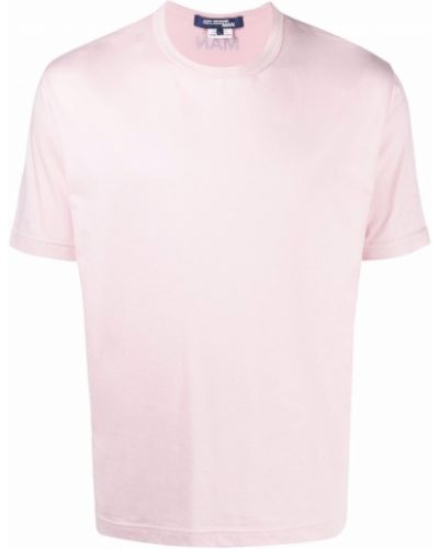 Camiseta con estampado Junya Watanabe Man rosa