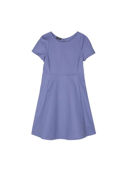 Mini vestido Emporio Armani violeta