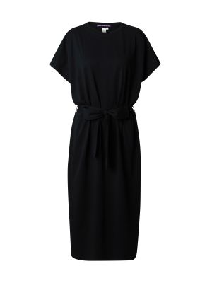 Μίντι φόρεμα Qs By S.oliver μαύρο