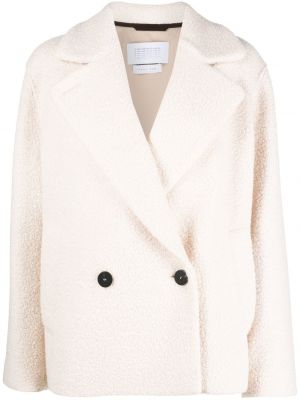 Παλτό με στενή εφαρμογή Harris Wharf London λευκό