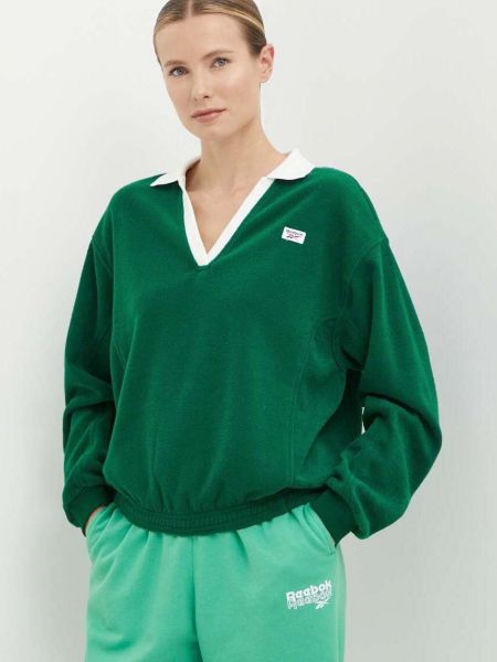 Bluză Reebok Classic verde