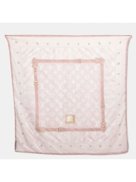 Bufanda Louis Vuitton Vintage rosa