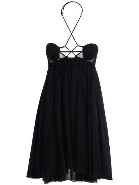 Mini šaty Nensi Dojaka černé