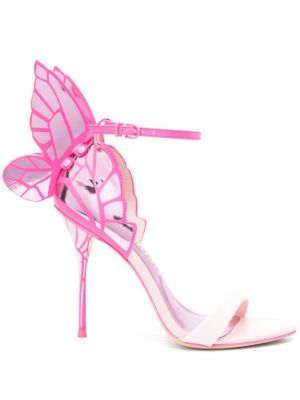 Кожени ниски обувки Sophia Webster розово