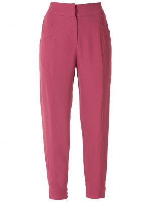 Pantalones slim fit Martha Medeiros rojo