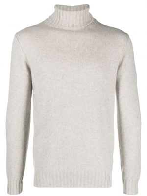 Kašmírový sveter Dell'oglio sivá