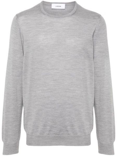 Trøje lang sweater Lardini grå