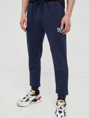 Спортивные штаны с принтом Everlast синие