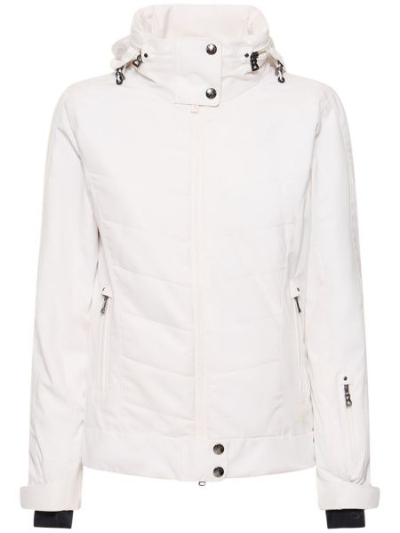 Chaqueta de plumas con plumas Bogner blanco