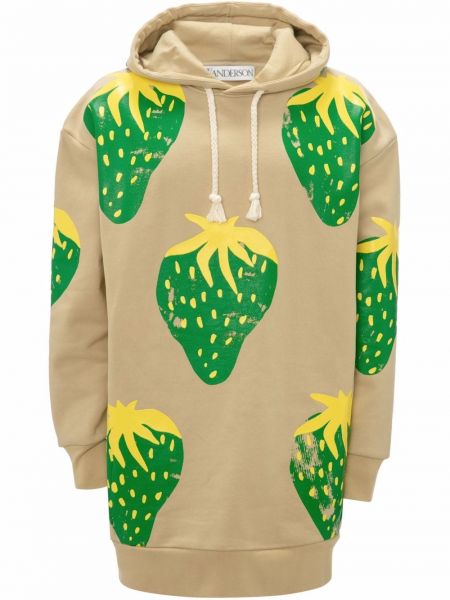Hoodie con stampa Jw Anderson