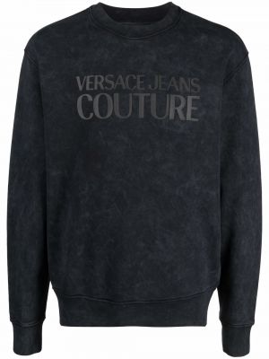 Sweat à imprimé Versace Jeans Couture noir