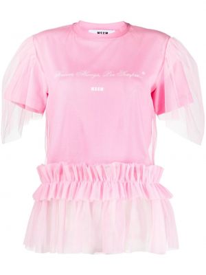 T-shirt Msgm rosa