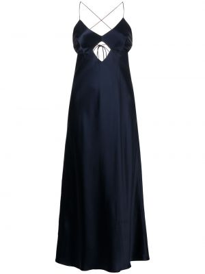 Μίντι φόρεμα Michelle Mason μπλε