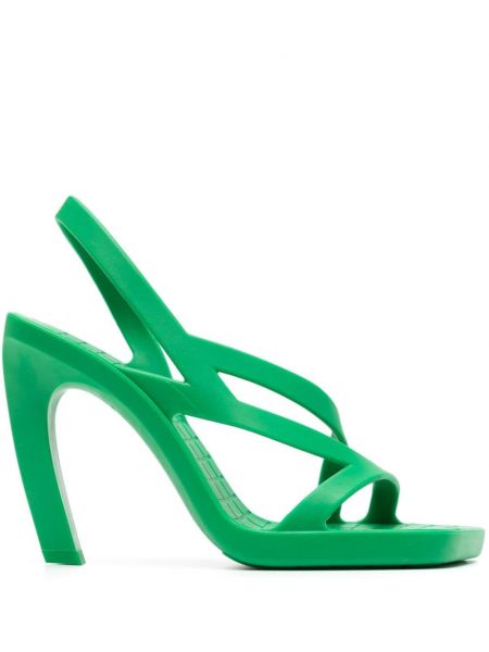 Sandalai Bottega Veneta žalia