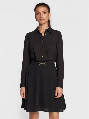 Φόρεμα σε στυλ πουκάμισο Marciano Guess μαύρο