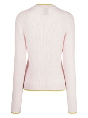 Pullover mit v-ausschnitt Barrie pink