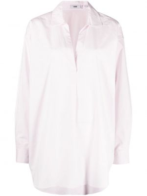 Риза с v-образно деколте Closed розово