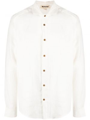 Ľanová košeľa Marané biela