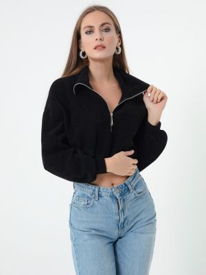Пуловер Lafaba черно