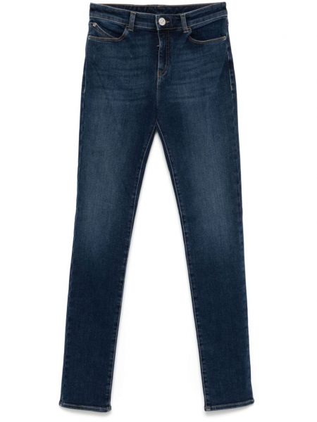 Skinny jeans Emporio Armani blå