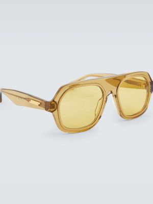Sonnenbrille Bottega Veneta gelb