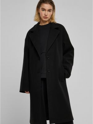 Oversized kabát Uc Curvy černý
