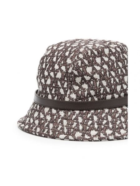 Sombrero de copa de tejido jacquard Max Mara