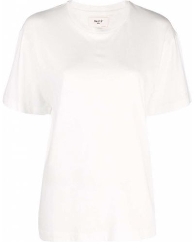 Camiseta con estampado Bally blanco