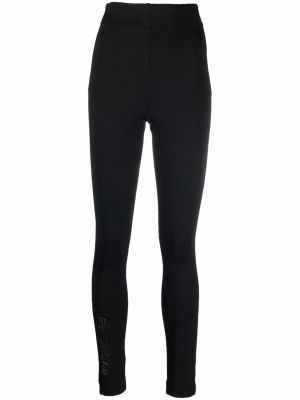 Cipzáras leggings zsebes Moncler Grenoble fekete