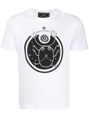 T-shirt con stampa 10 Corso Como bianco