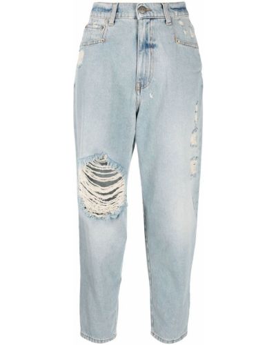 Nødlidende jeans 7/8 Twinset blå