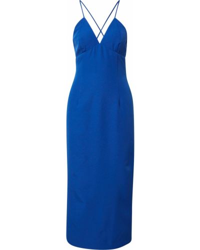 Estélyi ruha Bardot kék