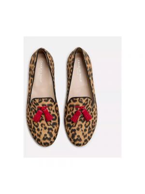 Loafers de algodón Charles Philip Shanghai marrón