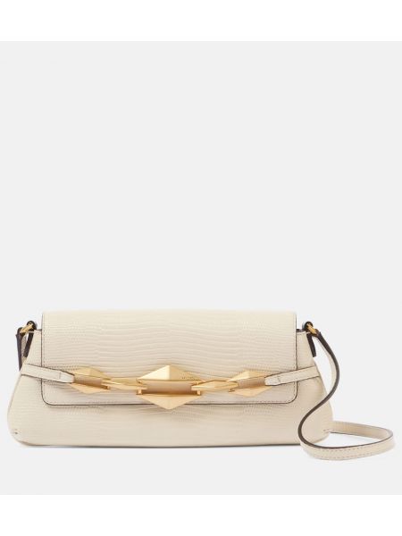 Læder taske Jimmy Choo beige