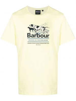 T-shirt Barbour gul