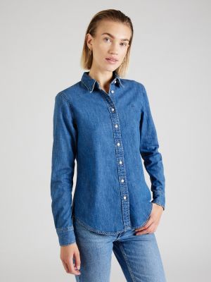 Camicia jeans Lauren Ralph Lauren blu