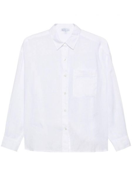 Chemise en lin James Perse blanc