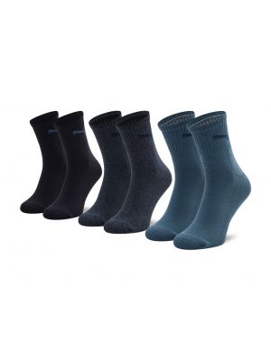 Három pár hosszú szárú férfi zokni PUMA - 906110 14 Denim  - Kék