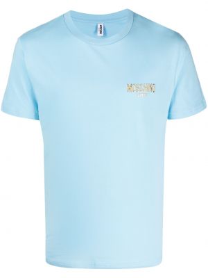 T-shirt Moschino blå