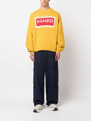 Pull en tricot Kenzo jaune