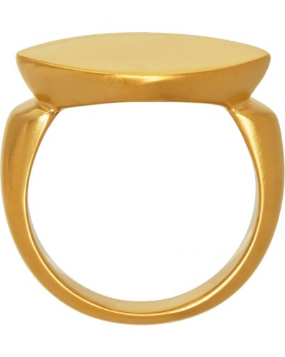 Złoty pierścionek Dear Letterman